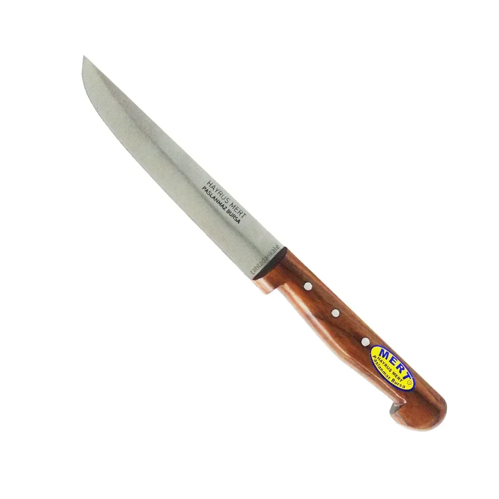 Hayruş Mert Paslanmaz Bursa Mutfak, Ekmek Bıçağı 15,5 cm, Ahşap Sap Fiyatı, Yorumları ve Özellikleri