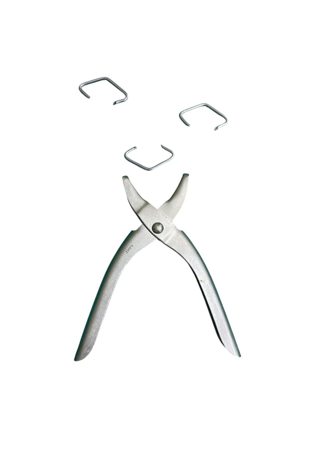 Ekvet Hayvan Deri Dikme Agraf Pensi Eko 15 Cm