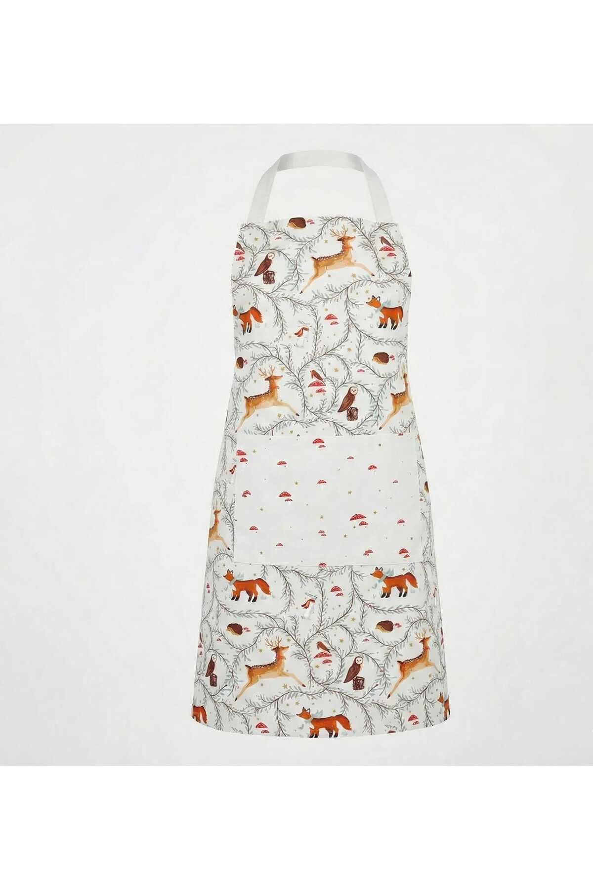 Hayvan Desenli Mutfak Önlüğü
