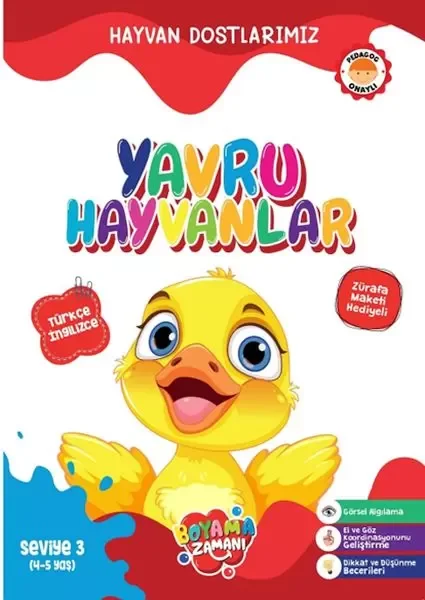 Hayvan Dostlarımız - Yavru Hayvanlar Seviye 3 (4-5 Yaş) Fiyatı, Yorumları ve Özellikleri