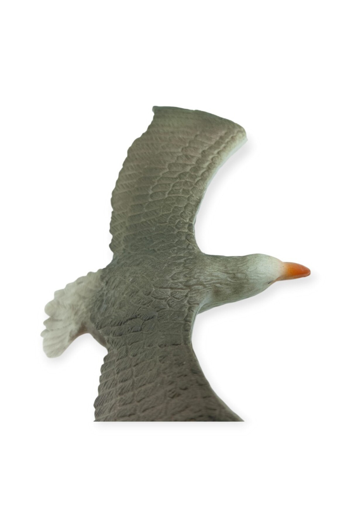 Hayvan Figürleri - Kuşlar -18 cm Gümüş Martı (Lisinya)