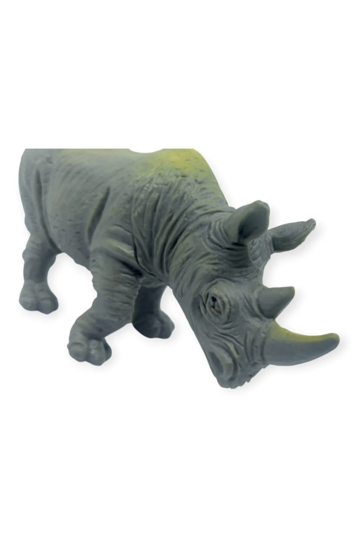 Hayvan Figürleri - Vahşi Hayvanlar 10 cm - Gergedan (Lisinya)