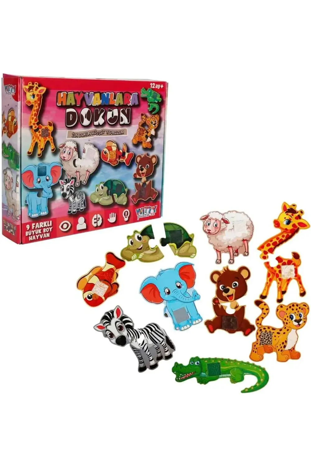 Hayvanlara Dokun Puzzle 395519