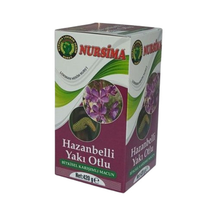 Nursima Hazanbelli Yakı Otlu Bitkisel Karışımlı Macun 420 Gr