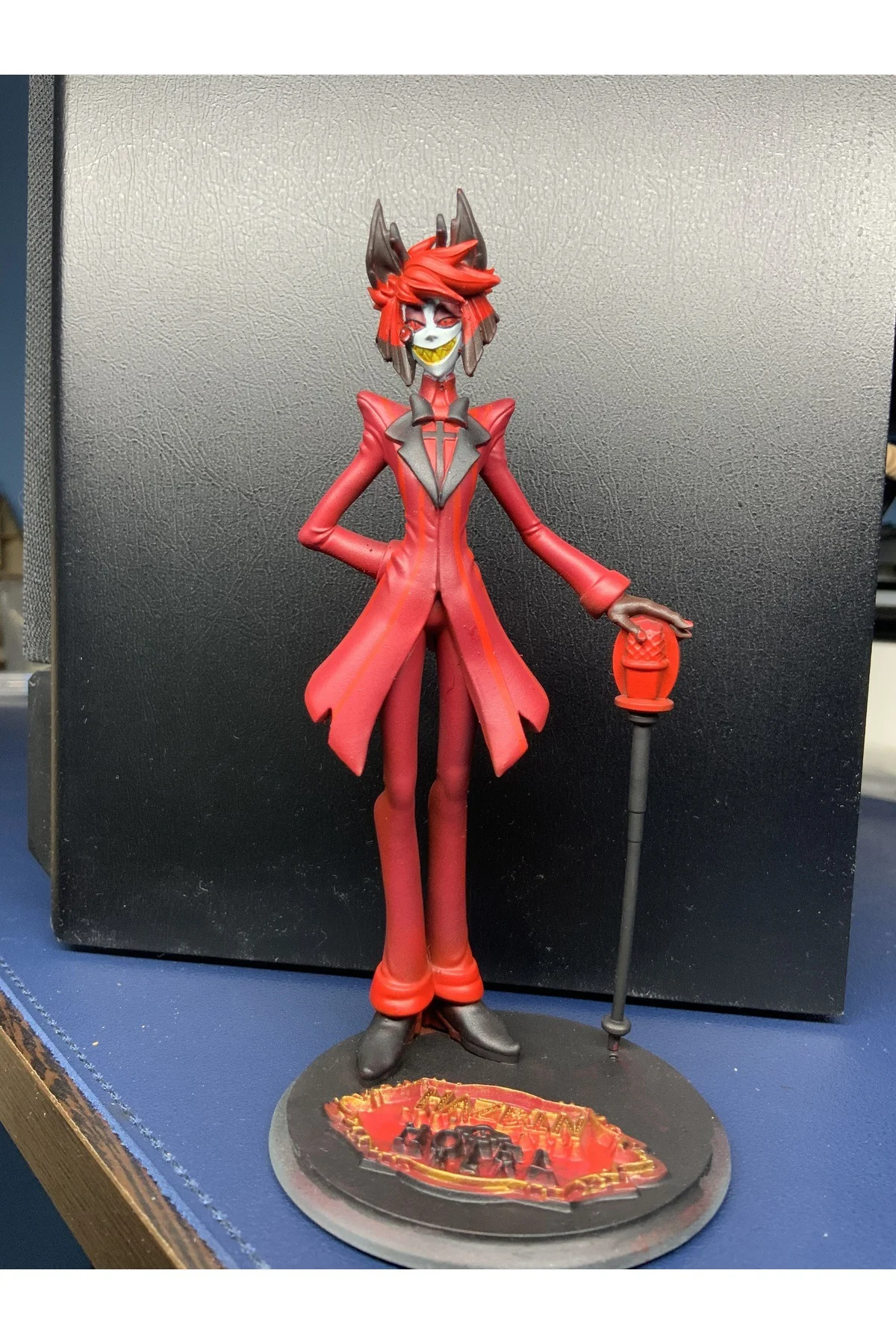 Hazbin Hotel Alastor Figür The Radio Demon Figür 25CM Büyük