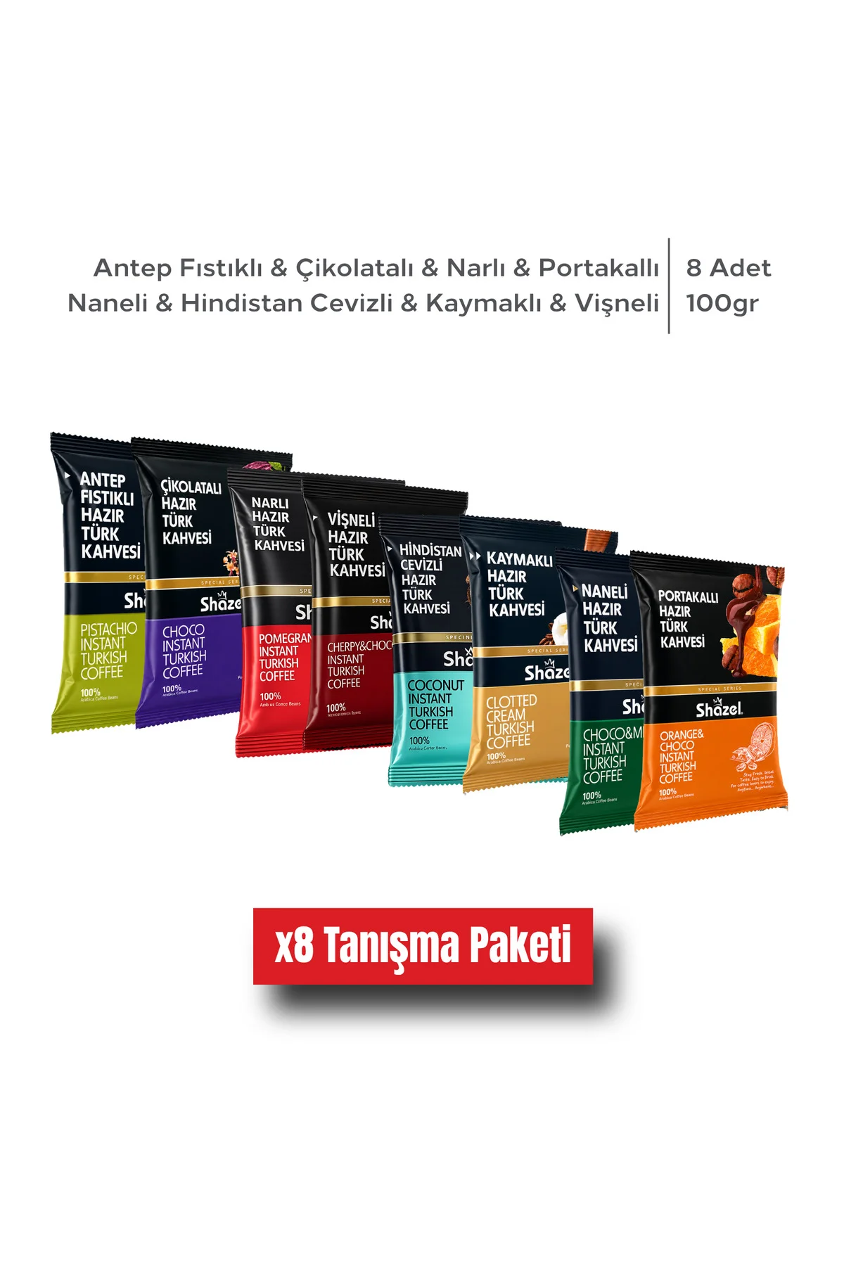 Hazır Karma Special Hazır Türk Kahvesi 8'li (100GR. X 8 ADET) Fiyatı, Yorumları ve Özellikleri
