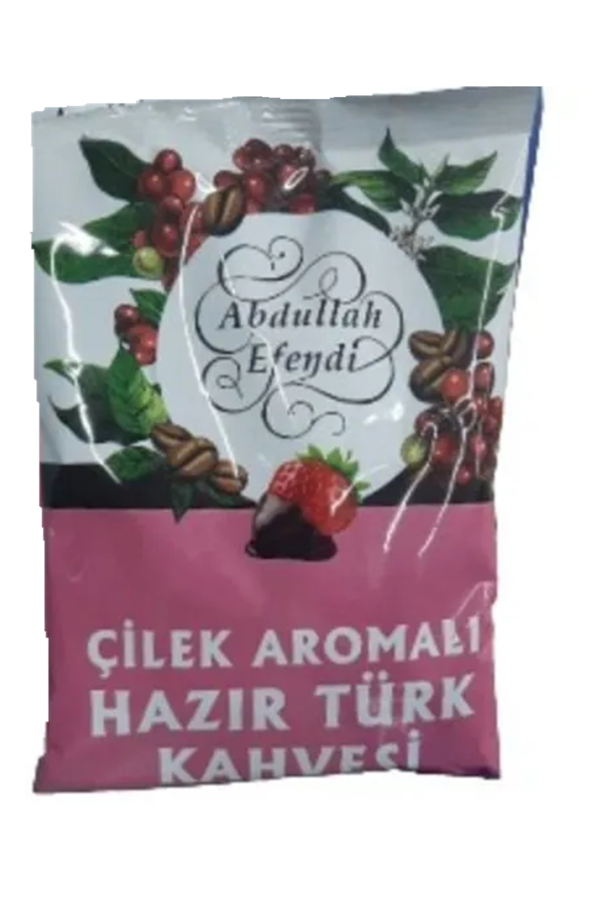 Hazır Türk kahvesi ÇİLEK AROMALI 100 gr