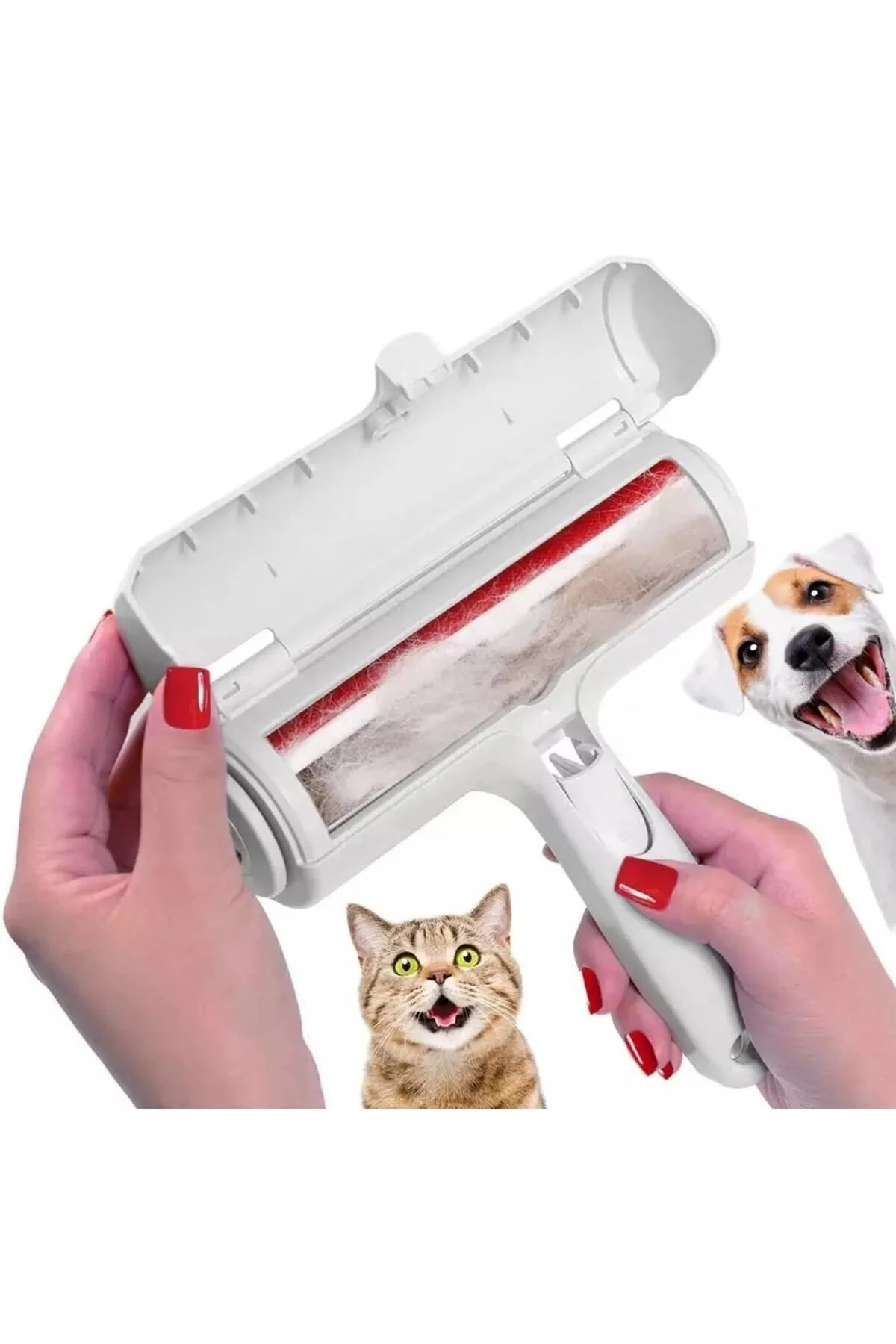 Hazneli Kedi Köpek Evcil Hayvan Kıyafet Elbise Halı Yatak Tüy Kıl Toz Toplayıcı Gırgır Hazneli Kedi Köpek Evcil Hayvan Kıyafet Elbise Halı Yatak Tüy Kıl Toz Toplayıcı Gırgır