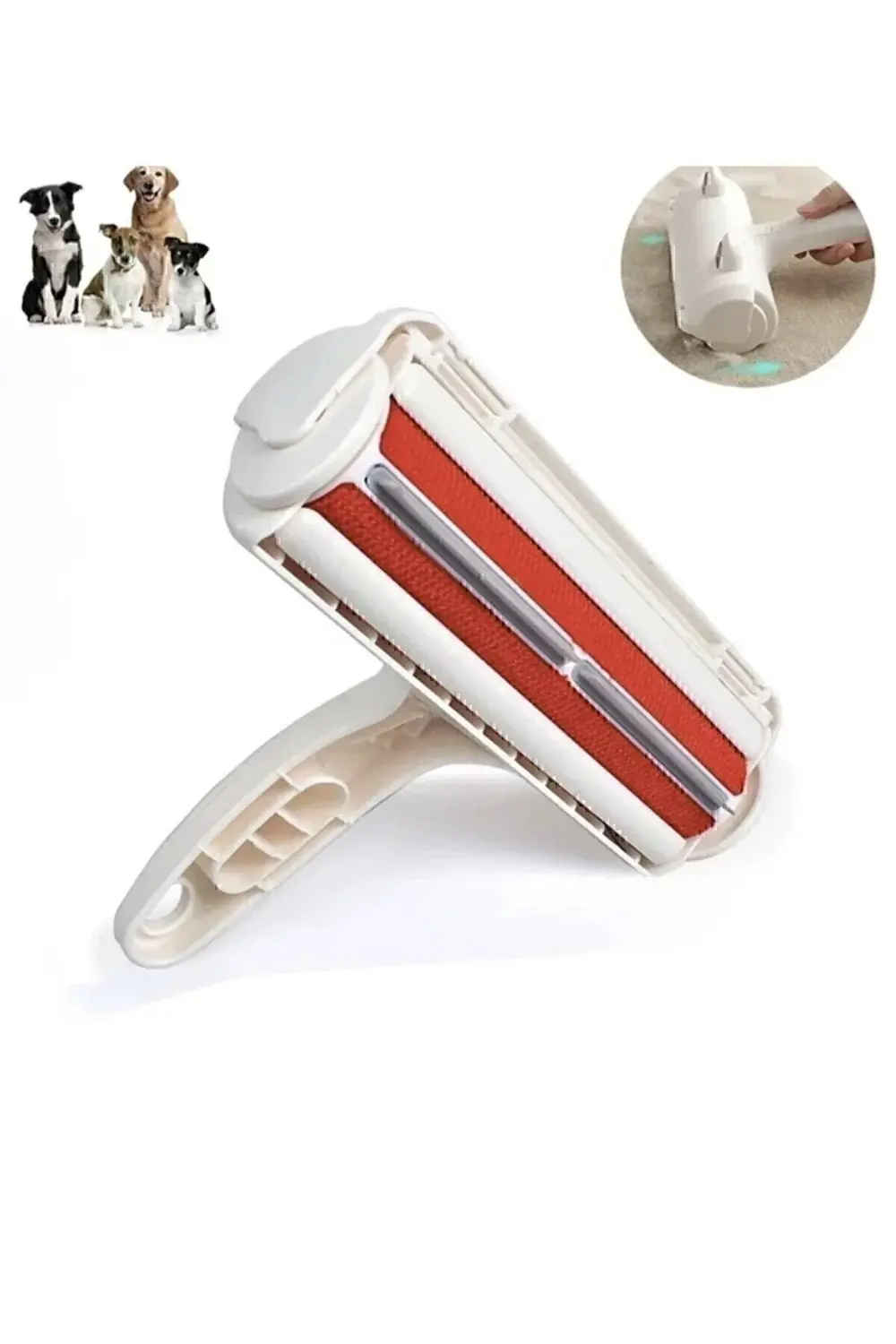 Hazneli Kedi Köpek Kıyafet Kıl Tüy Toz Toplayıcı