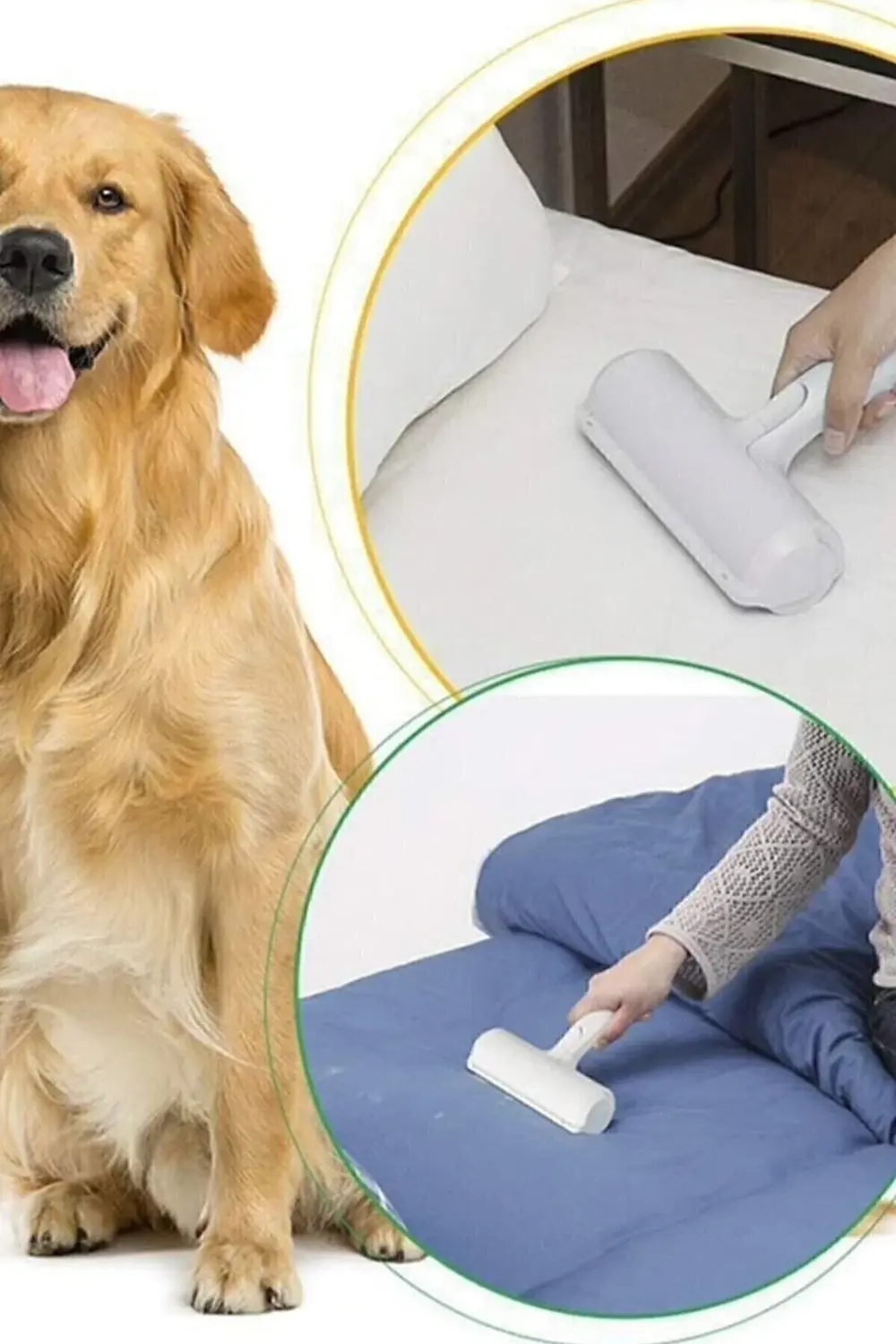 Hazneli Kedi Köpek Tüy Temizleyici Kıl Toz Toplayıcı Kazak Halı T