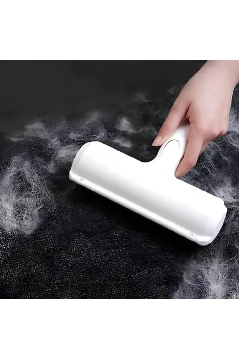 Hazneli Kedi Köpek Tüy Toplayıcı Kırmızı - Halı, Yatak, Koltuk, G