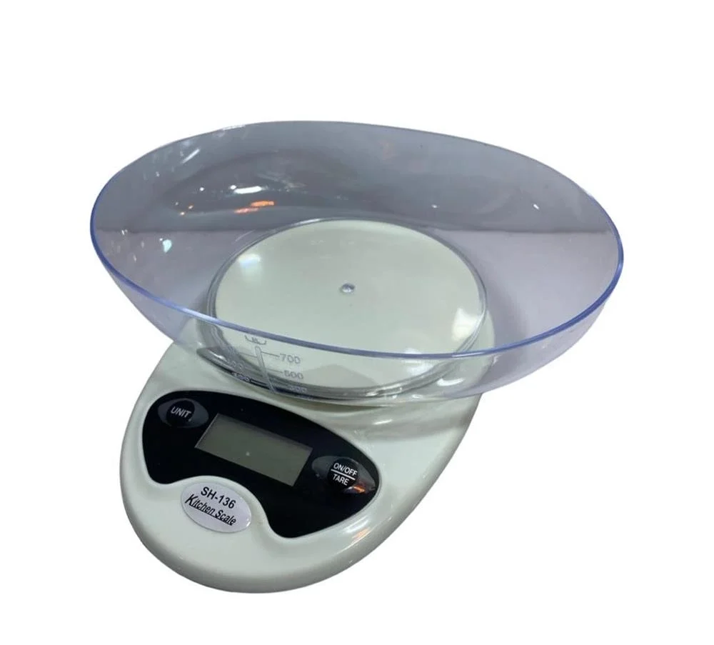 Hazneli Mutfak Terazisi SH-136 - 5 Kg Hassas Dijital Tartı Fiyatı, Yorumları ve Özellikleri