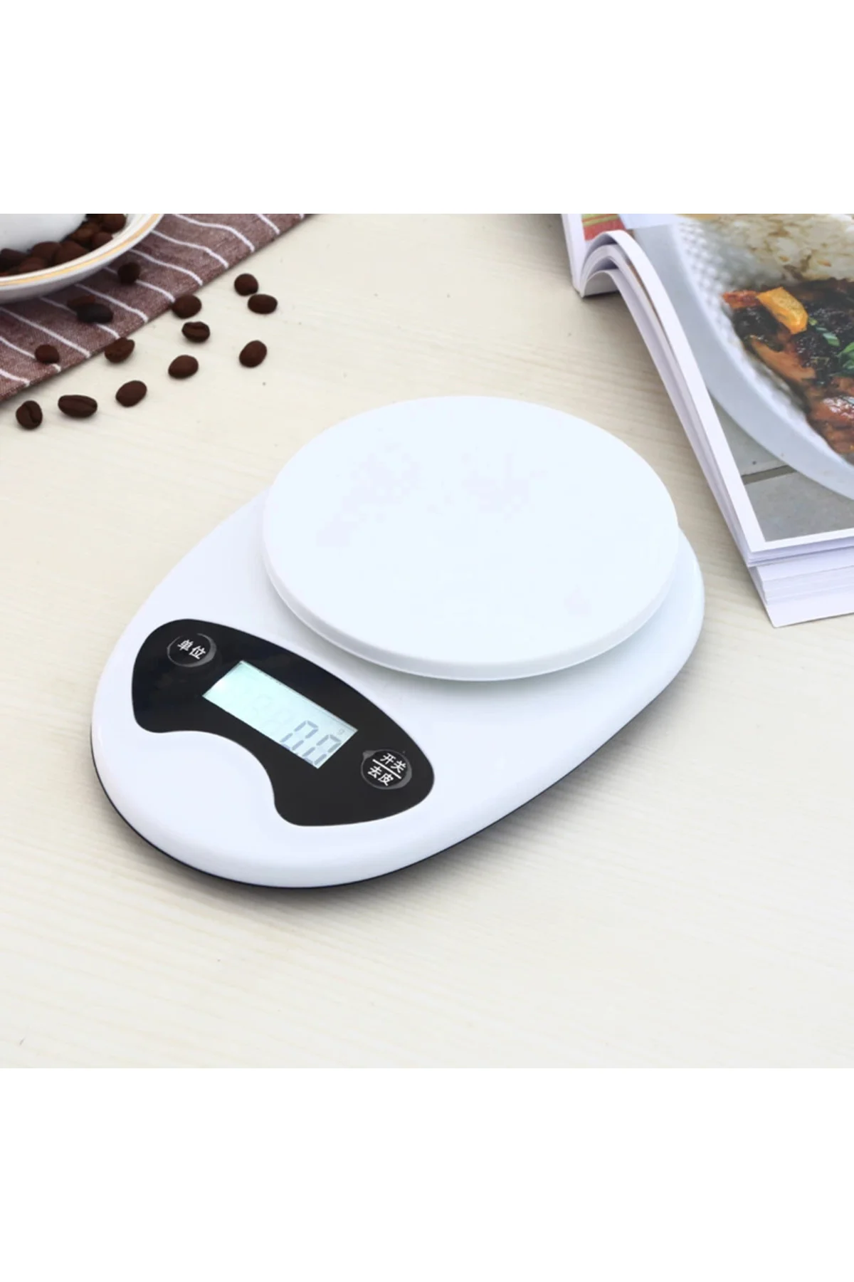 Hazneli Mutfak Terazisi Sh-136 - 5 Kg Hassas Dijital Tartı