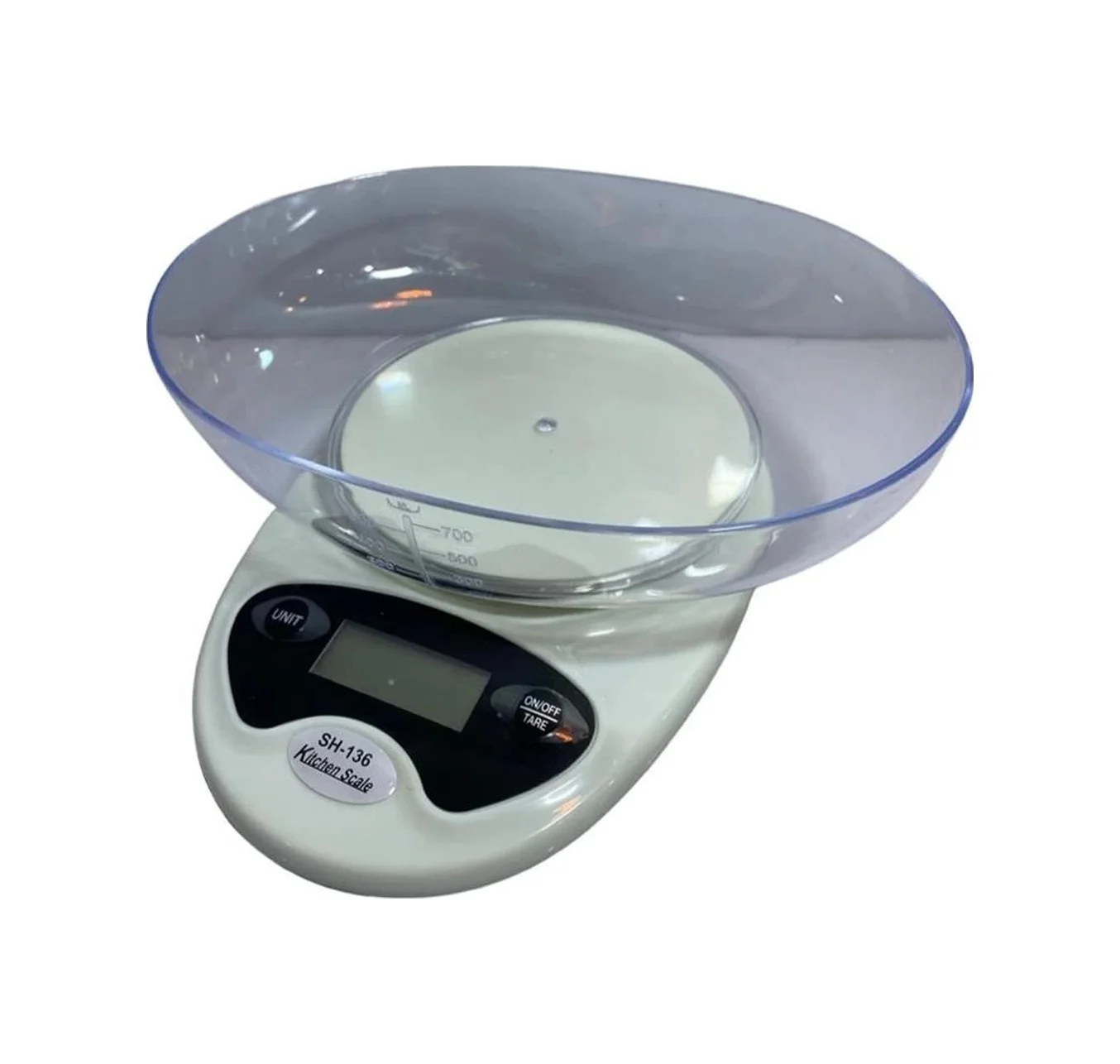 Hazneli Mutfak Terazisi Sh-136 - 5 Kg Hassas Dijital Tartı