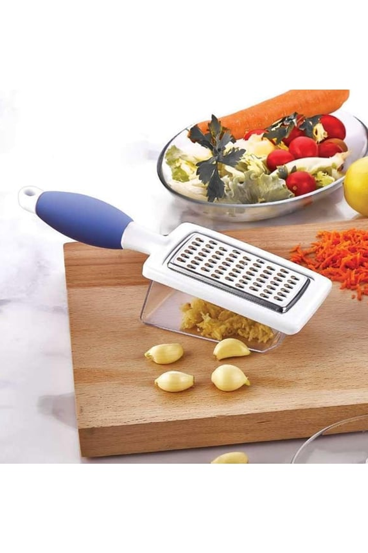Just Cheap Store Hazneli Rende Sapli Çift Yönlü Sarimsak Peynir Meyve Sebze El Ren