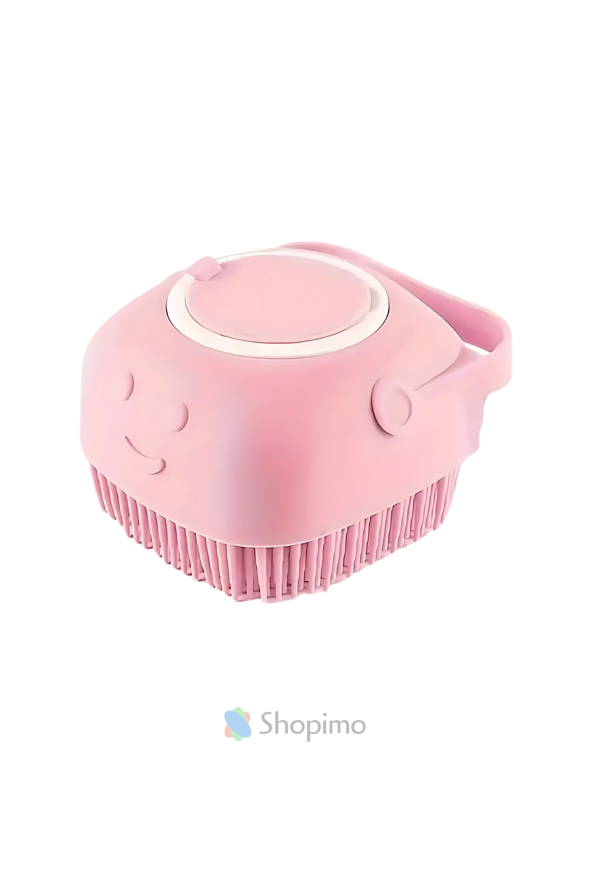 Hazneli Silikon Banyo Kesesi - Şampuan Hazneli Seyahat Tipi Masaj