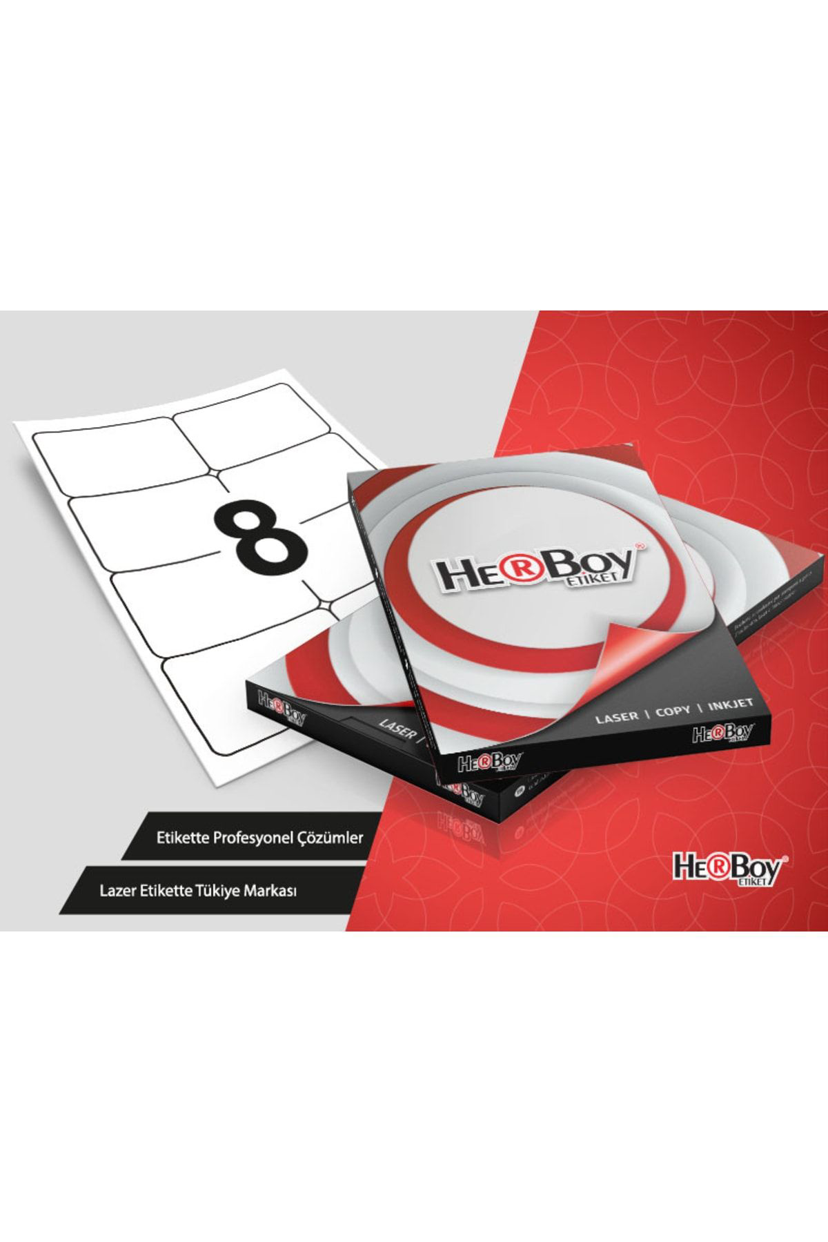 Herboy Hb-1008 99.1X67.7 Mm Lazer Etiket 100 Ad.