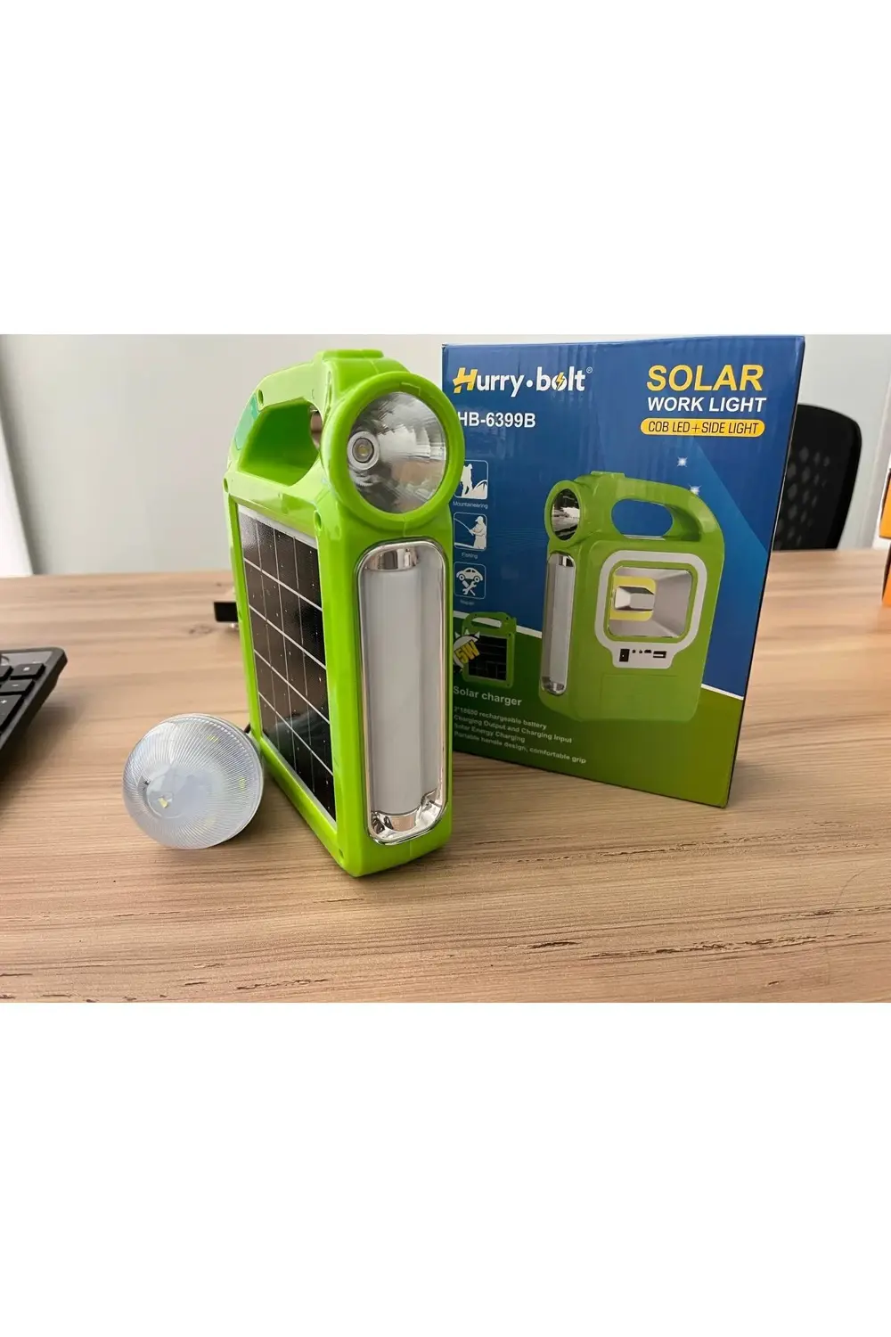 HB-6399B SOLAR KAMP BALIKÇI LAMBASI UZATMA AMPUL DAHİL (1 ADET AM