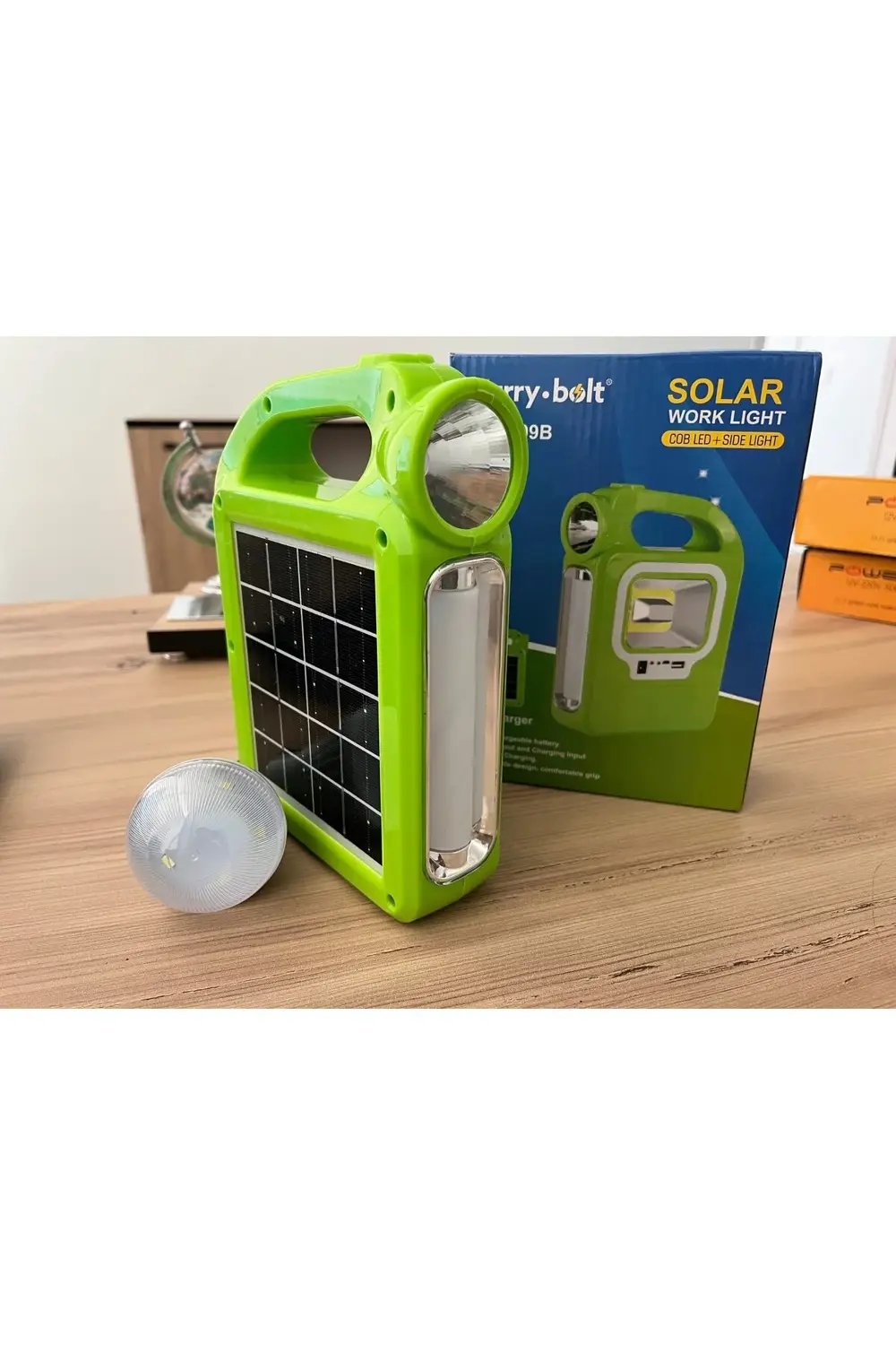 HB-6399B SOLAR KAMP BALIKÇI LAMBASI UZATMA AMPUL DAHİL (1 ADET AM