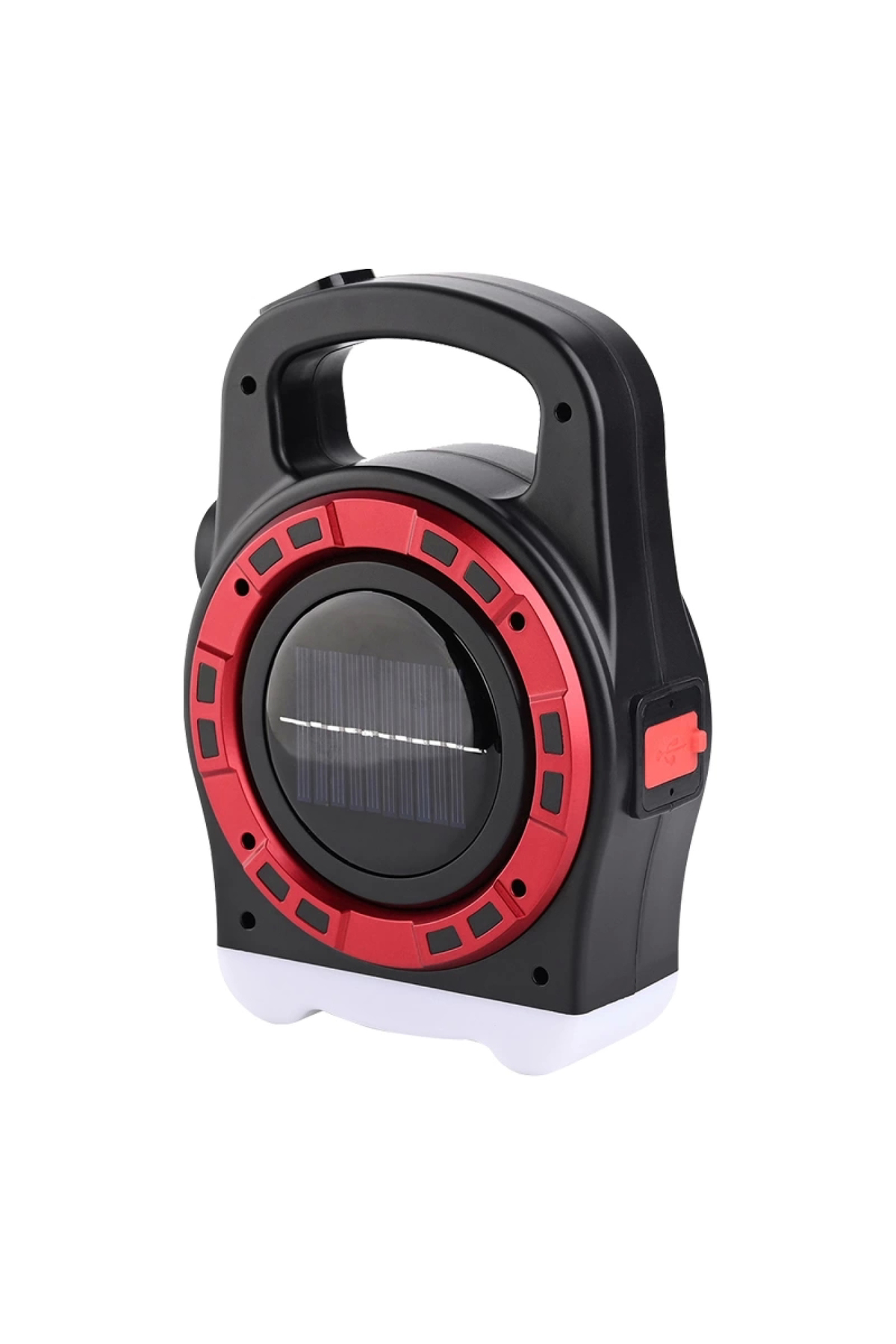 Hb-6678c Cob Ledli 20 Watt 3 Kademeli Şarj Edilebilir Usb Çıkışlı Solar Lamba (4172)