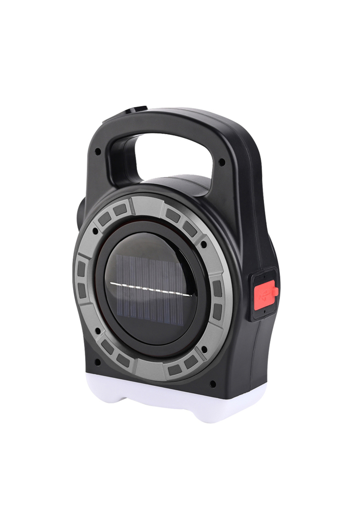 Hb-6678c Cob Ledli 20 Watt 3 Kameli Şarj Edilebilir Usb Çikişli S