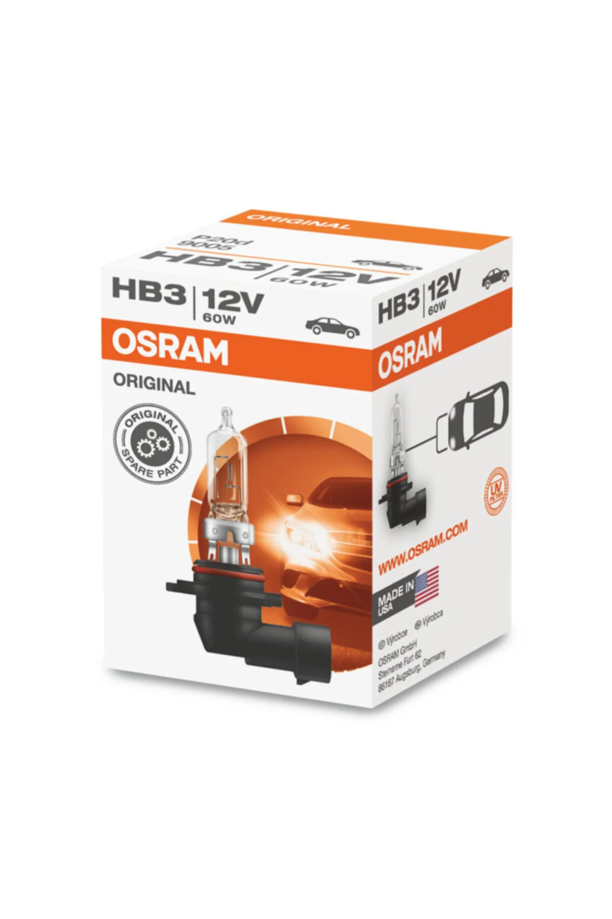 Hb3 9005 12v Soketli Far Ampulü (1 Ad.)
