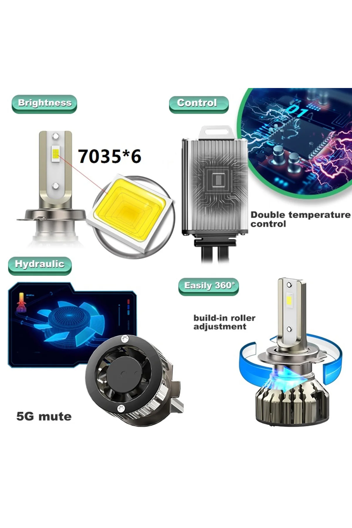 HB3 9005 Delco U.S.A Special Led Xenon Far Pro Smart Vision Ufuk 