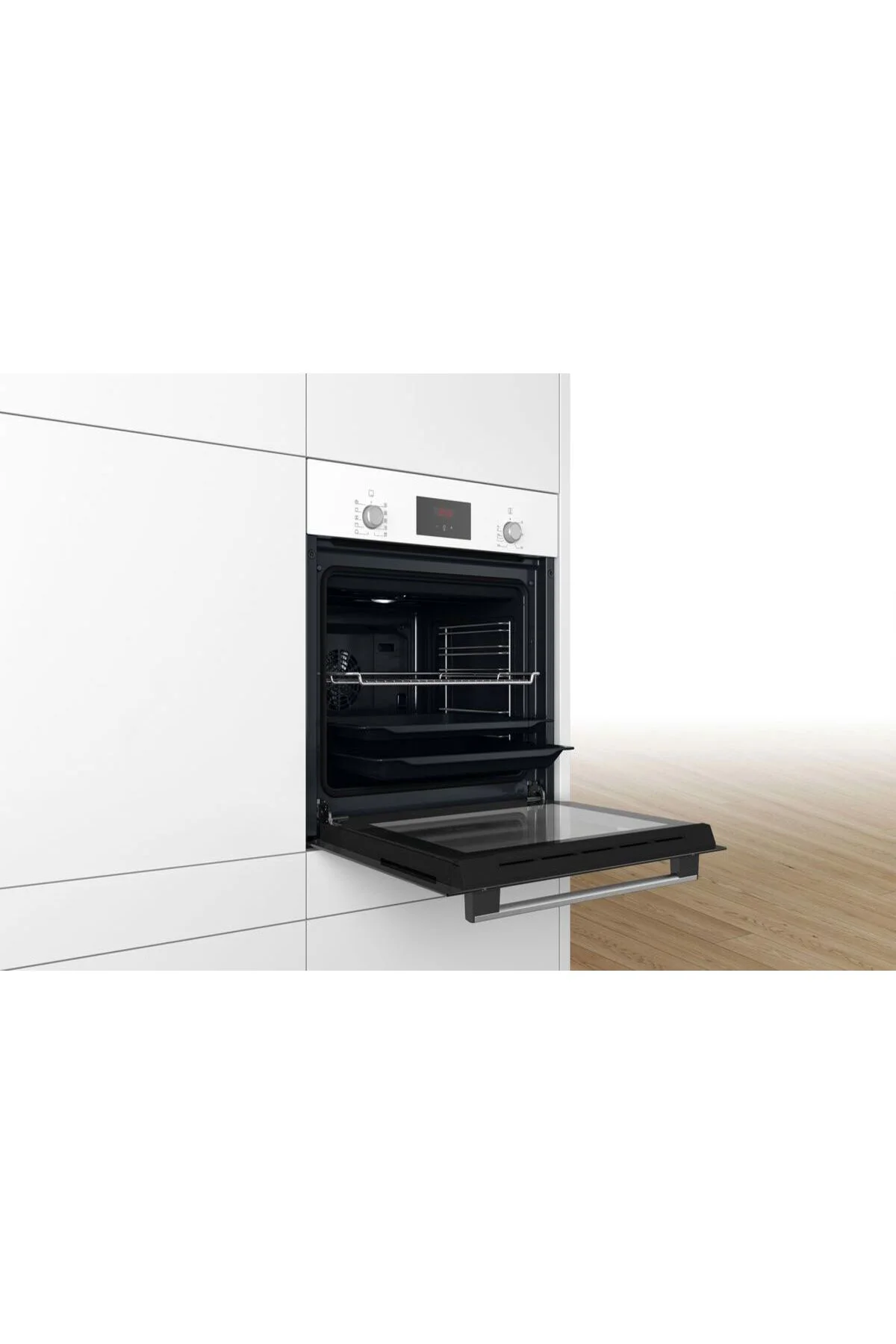 Hbf512bw1t - Serie 2 Ankastre Fırın 60 X 60 Cm Beyaz