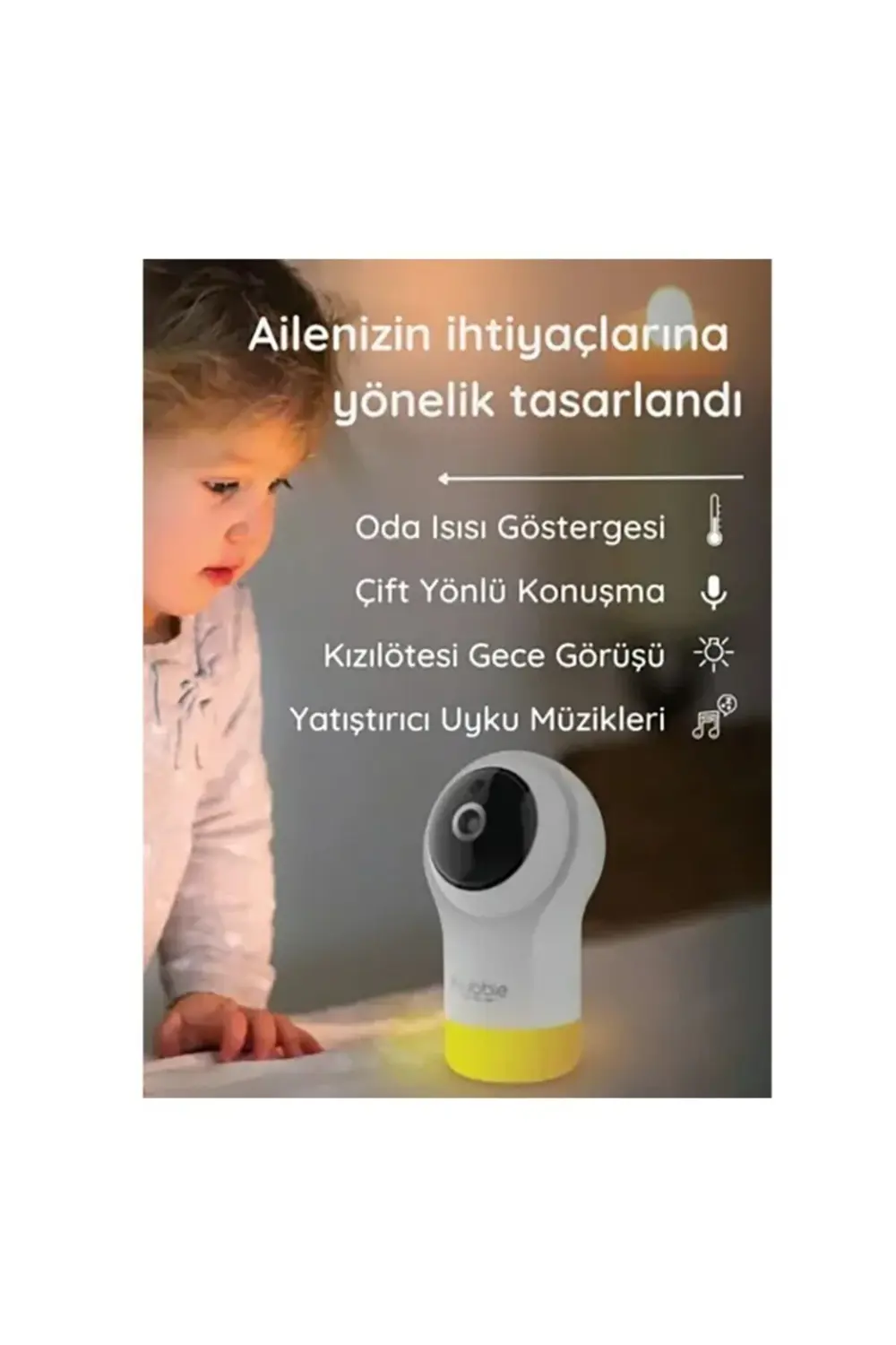 HBL15 Glow Full HD Wifi Bebek Kamerası