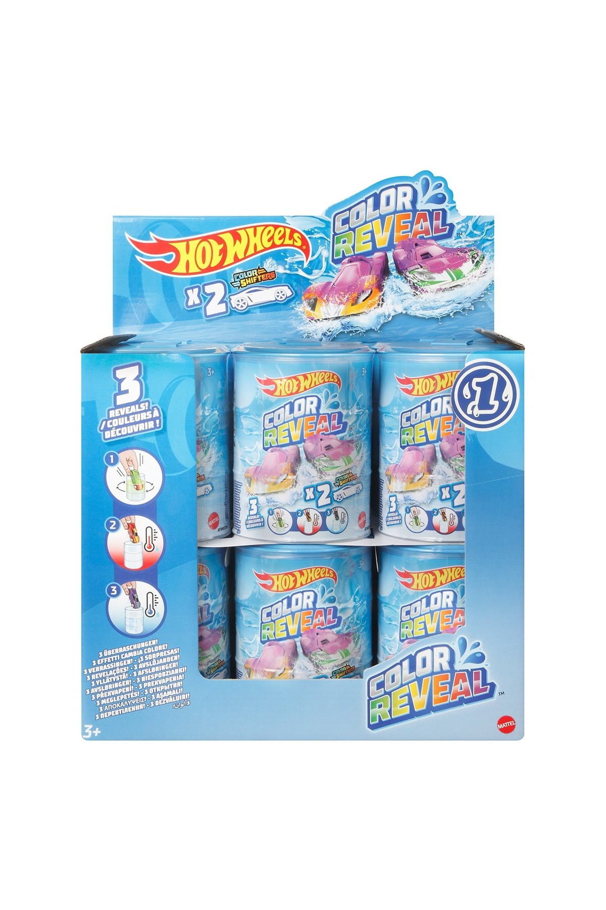 Hot Wheels Hbn63 Hw Color Reveal Renk Değiştiren Özel Araçlar / 