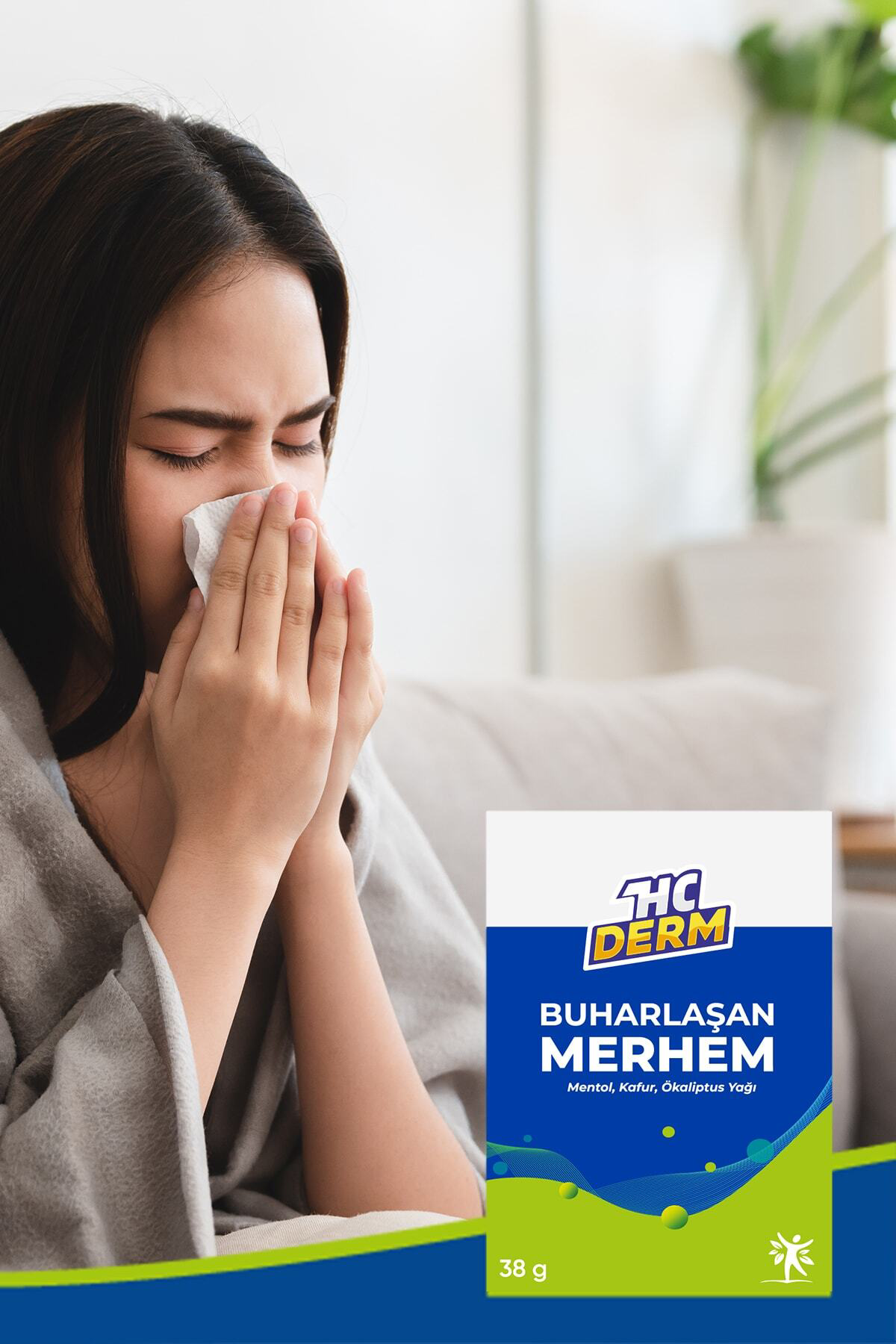 Hcderm Buharlaşan Merhem 38 gr
