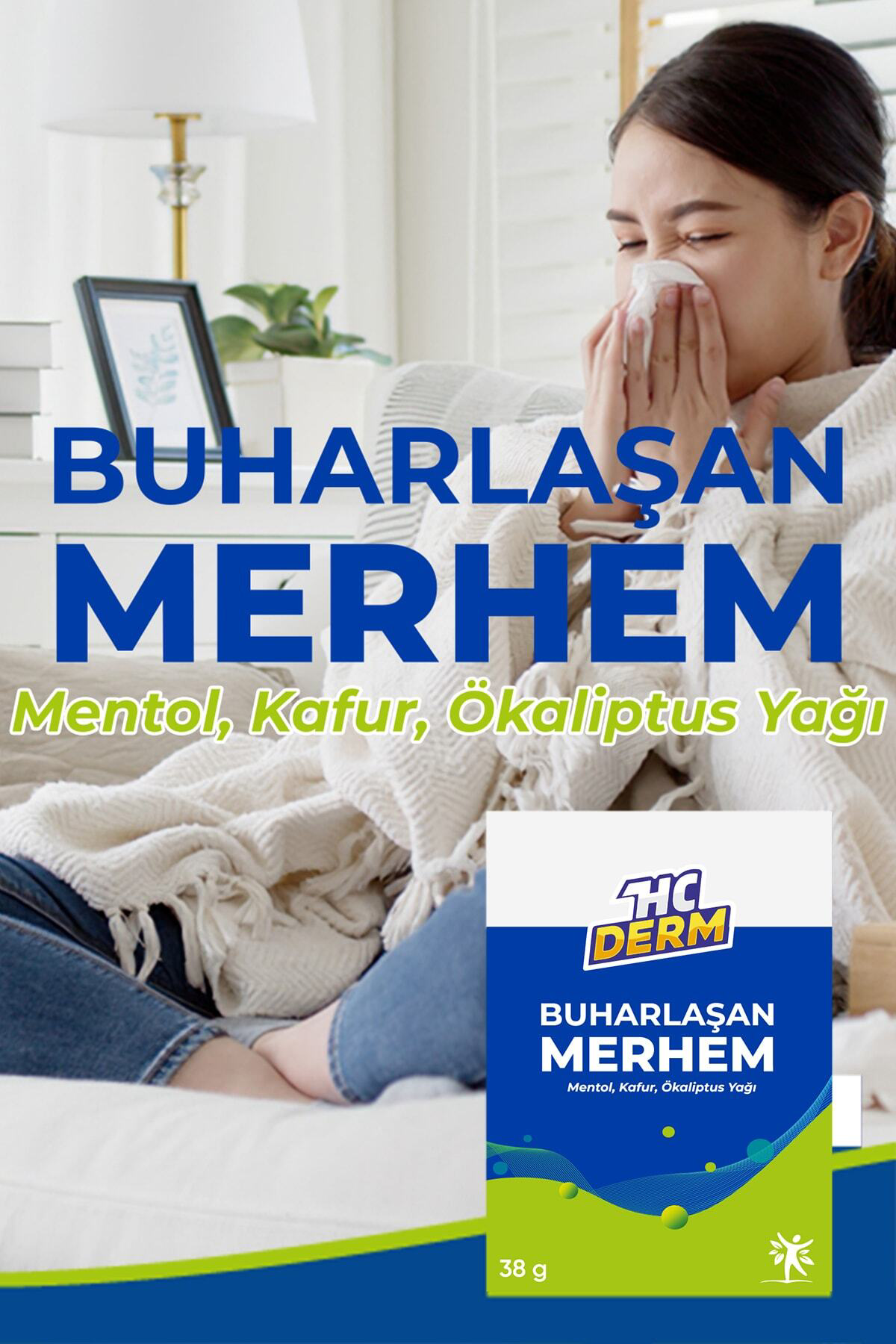 Hcderm Buharlaşan Merhem 38 gr