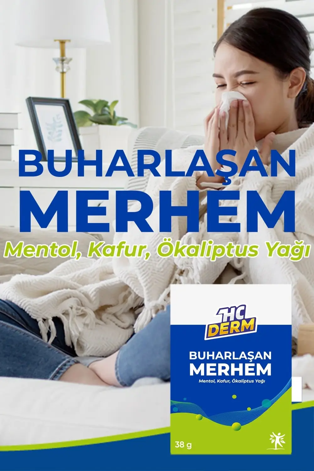 Hcderm Buharlaşan Merhem 38 gr