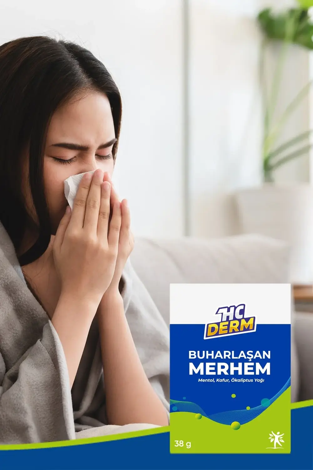 Hcderm Buharlaşan Merhem 38 gr