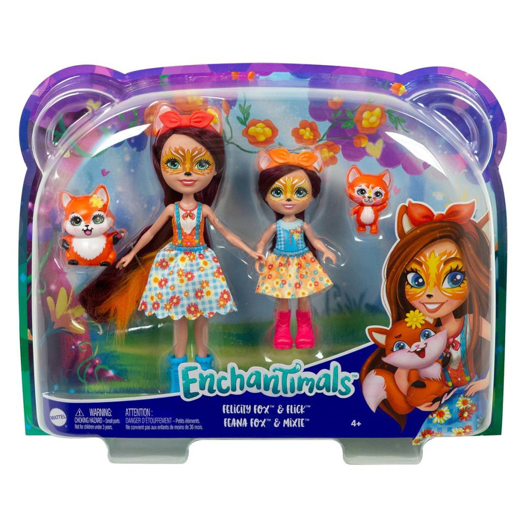 HCF79 Enchantimals Kız Kardeş Bebekler Serisi HCF79 Enchantimals Kız Kardeş Bebekler Serisi