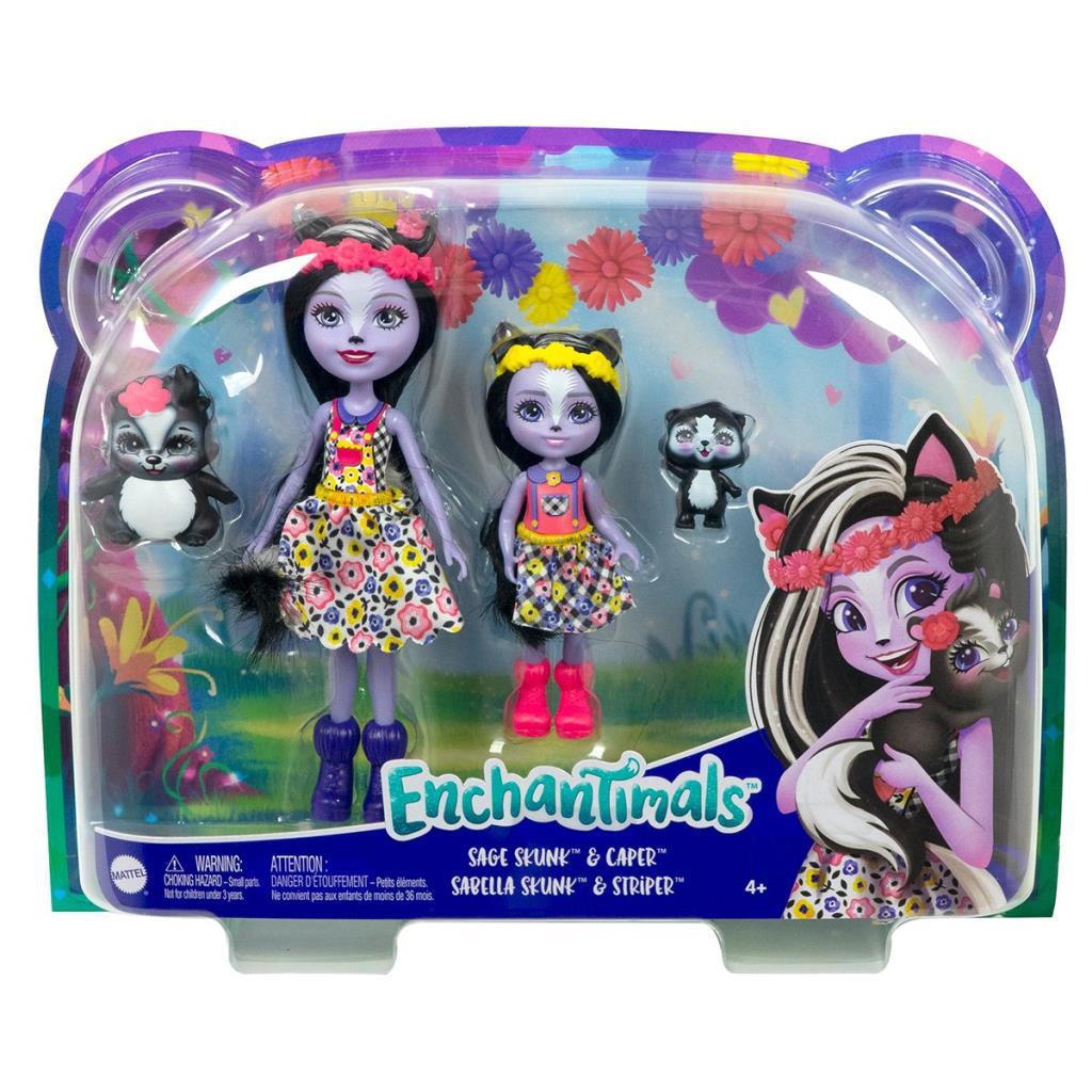 HCF79 Enchantimals Kız Kardeş Bebekler Serisi HCF79 Enchantimals Kız Kardeş Bebekler Serisi