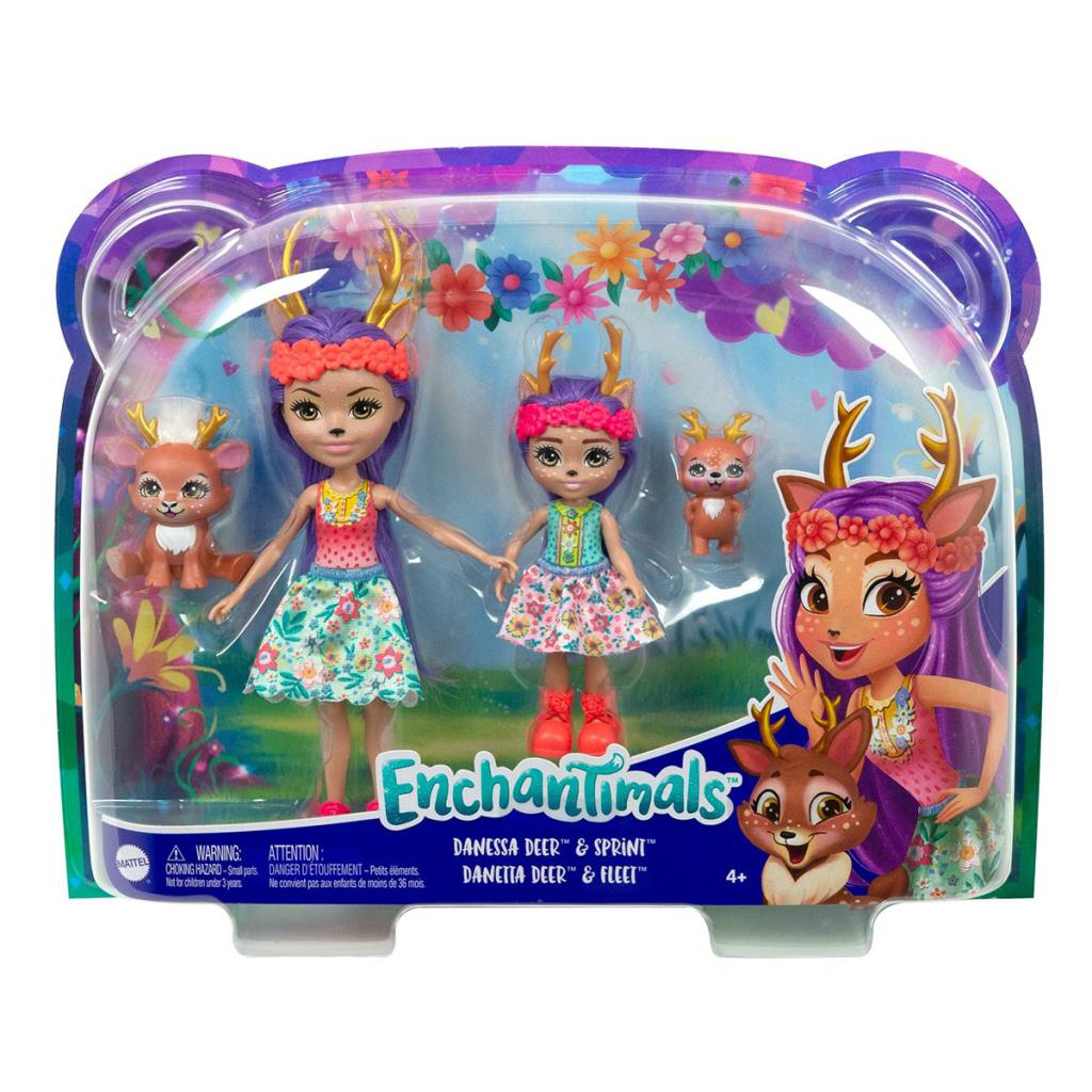 HCF79 Enchantimals Kız Kardeş Bebekler Serisi HCF79 Enchantimals Kız Kardeş Bebekler Serisi