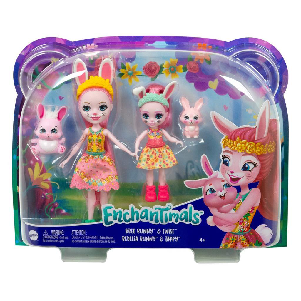HCF79 Enchantimals Kız Kardeş Bebekler Serisi HCF79 Enchantimals Kız Kardeş Bebekler Serisi