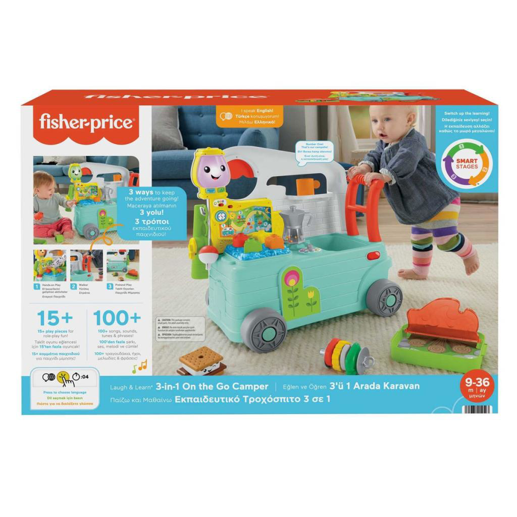 HCK81 Fisher-Price® LnL 3'ü1 Arada Karavan - Türkçe ve İngilizce HCK81 Fisher-Price® LnL 3'ü1 Arada Karavan - Türkçe ve İngilizce