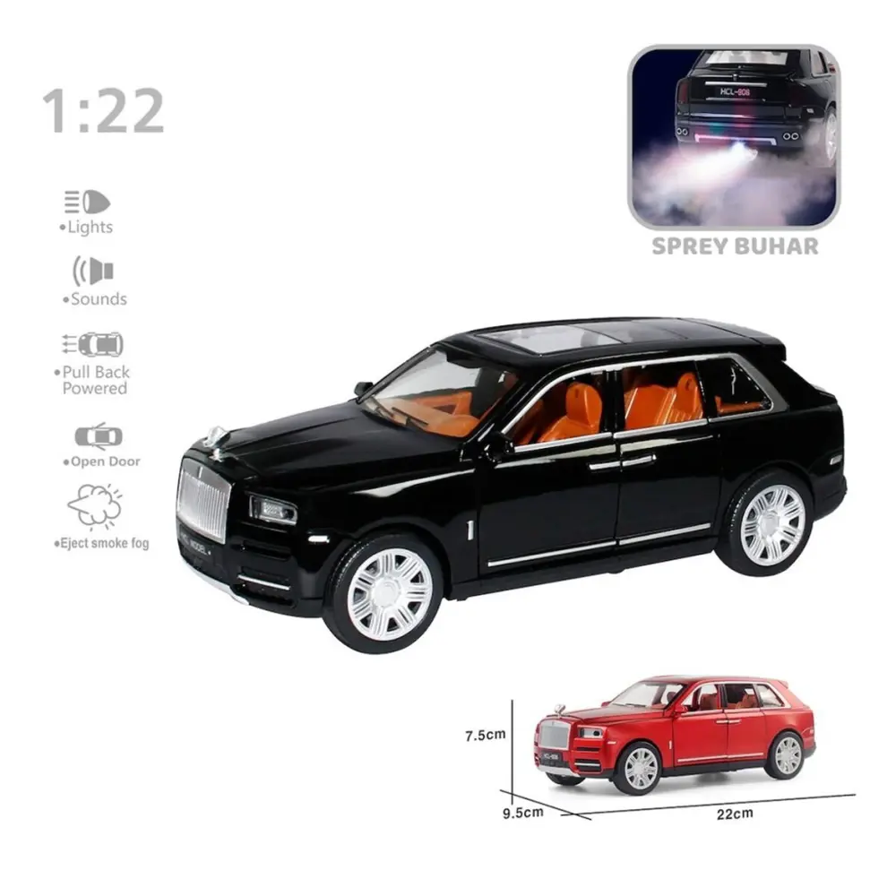 HCL-506 KUT CB 1 22 SESLİ VE IŞIKLI BUHARLI RR LUX JEEP(Belirtile HCL-506 KUT CB 1 22 SESLİ VE IŞIKLI BUHARLI RR LUX JEEP(Belirtile