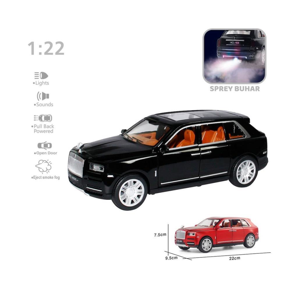 HCL-506A Çek Bırak 1:22 Sesli Ve Işıklı Buharlı RR-Lüx Metal Jeep HCL-506A Çek Bırak 1:22 Sesli Ve Işıklı Buharlı RR-Lüx Metal Jeep