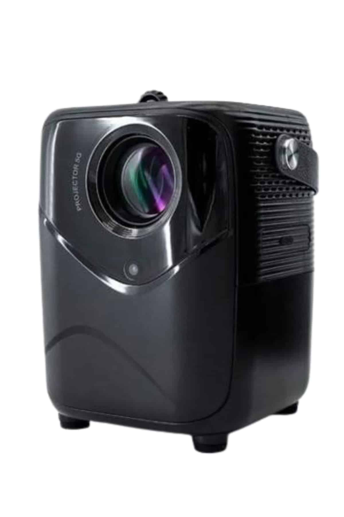 HD Ayaklı Portatif Projeksiyon Cihazı Bluetooth Wifi Akıllı Andro