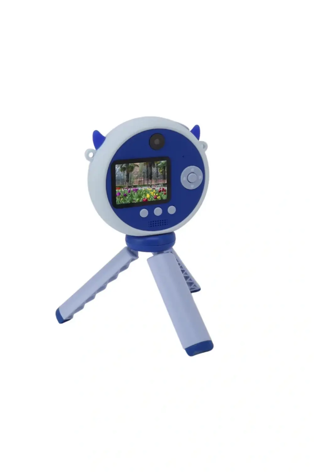 Hd Kamera Karikatür Tripodlu Çocuk Dijital Kamera Fotoğraf Makina