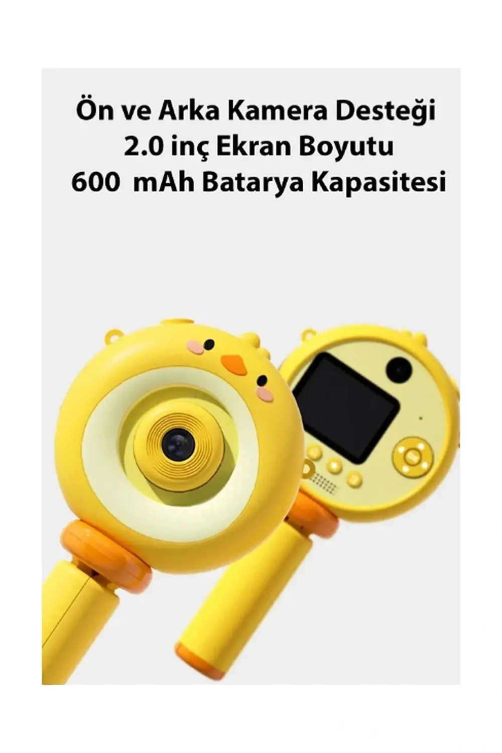 Hd Kamera Karikatür Tripodlu Çocuk Dijital Kamera Fotoğraf Makina