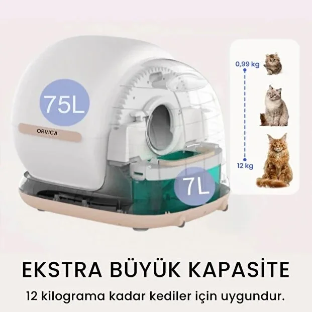 HD Kameralı Akıllı Kedi Tuvaleti Fiyatı, Yorumları ve Özellikleri