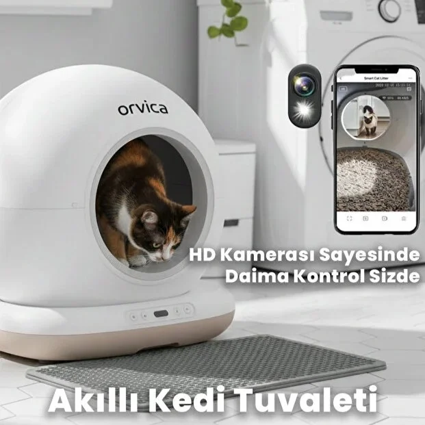 HD Kameralı Akıllı Kedi Tuvaleti Fiyatı, Yorumları ve Özellikleri