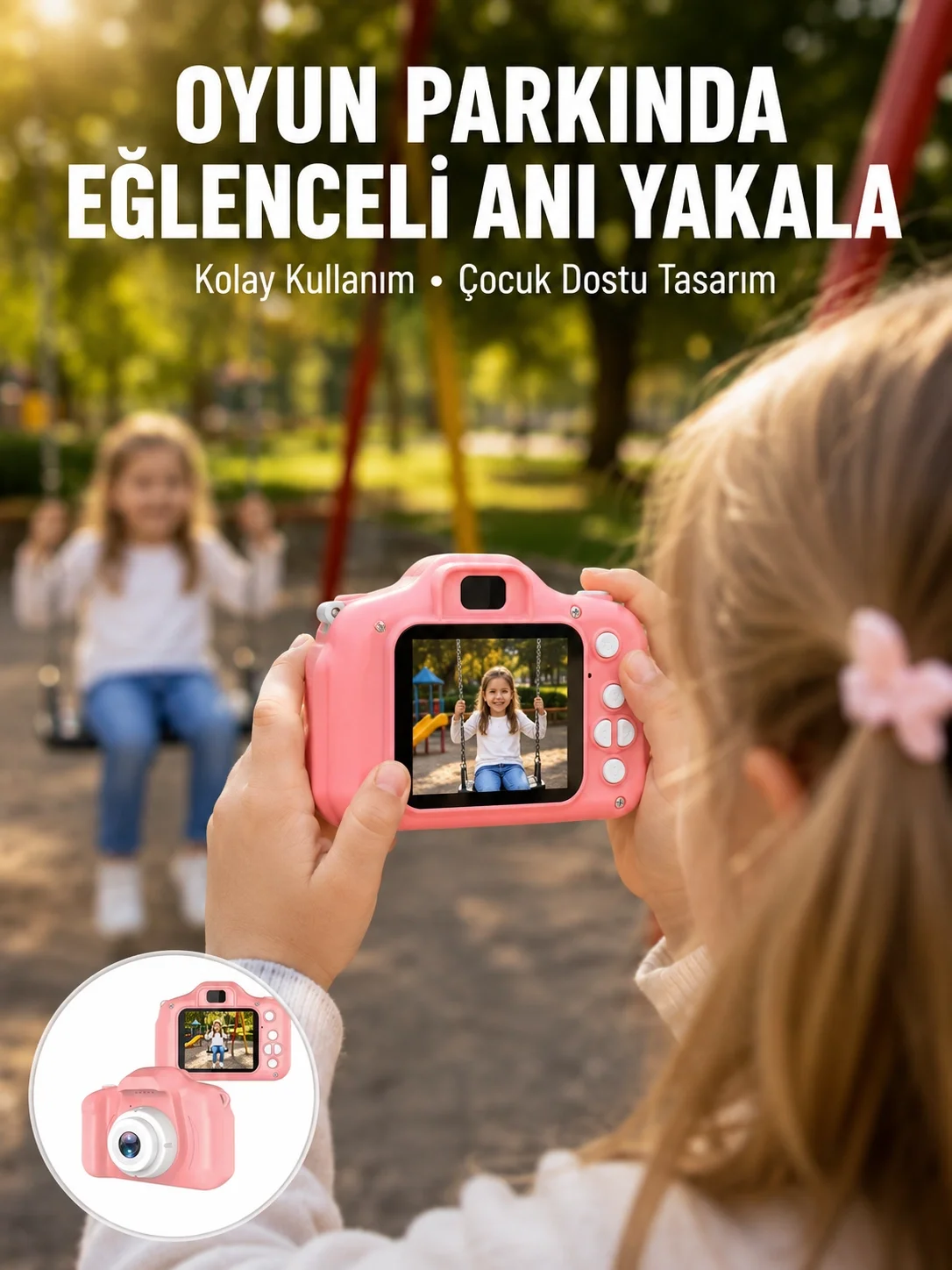 HD Mini Dijital Kamera Video ve Fotoğraf Çekim Özellikli Şarjlı T