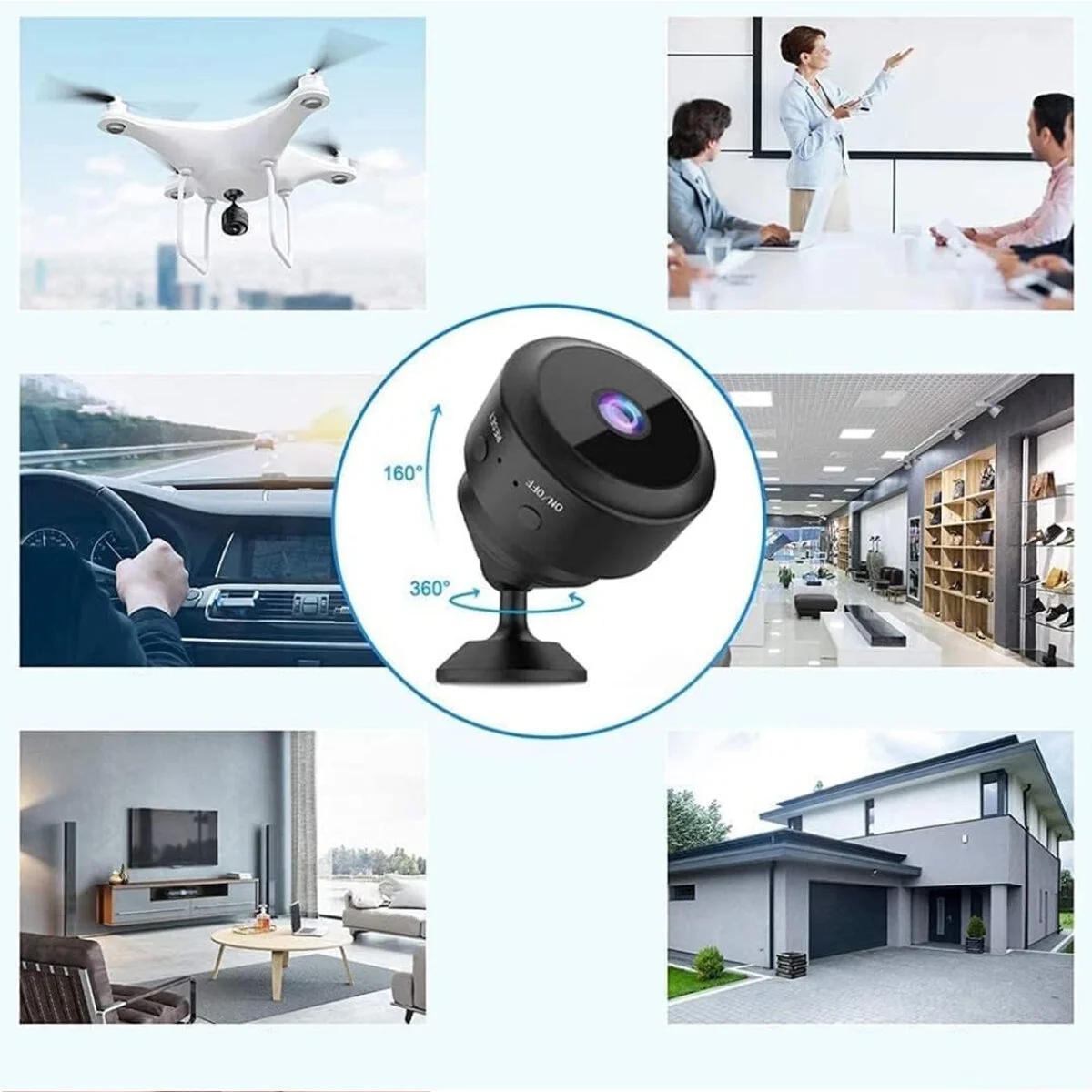 Hd Mini Kamera Şarjlı HS-315