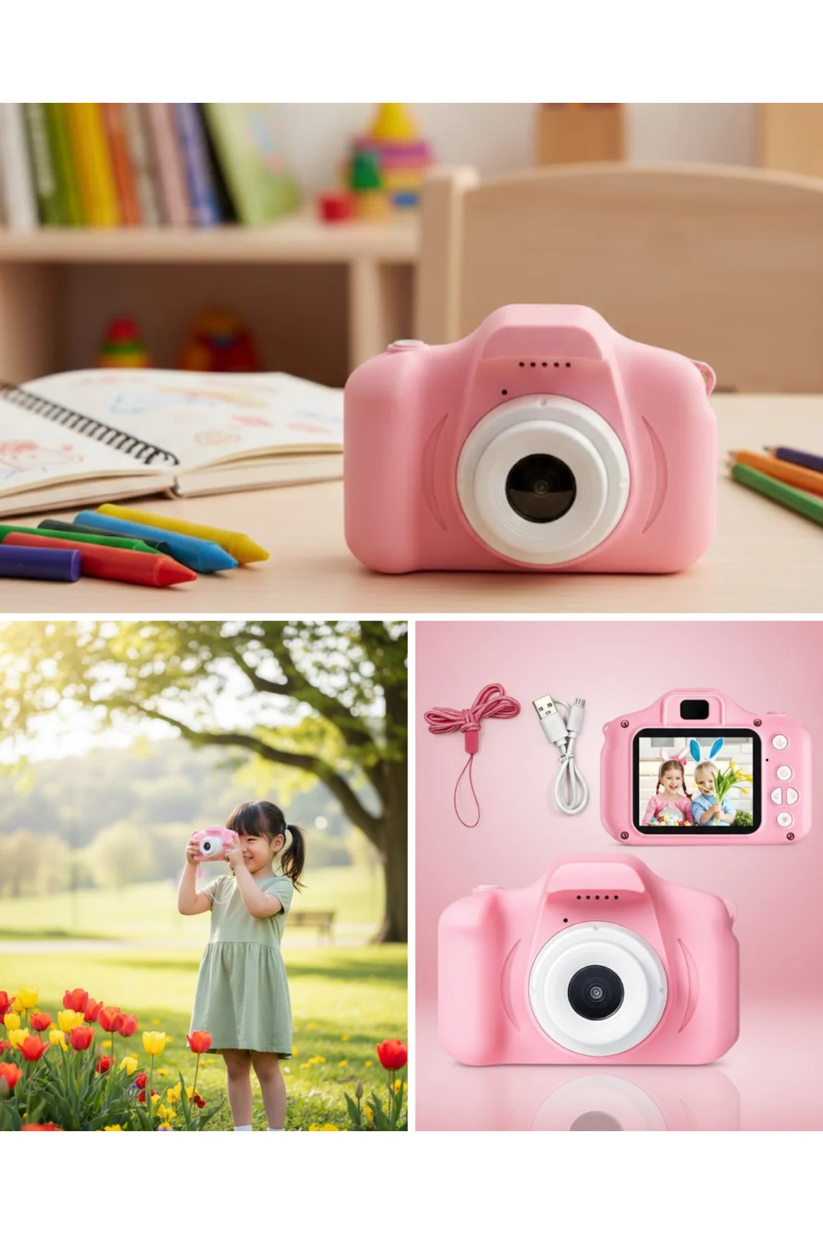 Hd Taşınabilir Mini Kamera Video Fotoğraf Çekim Özellikli Şarj Edilebilir Kayıt