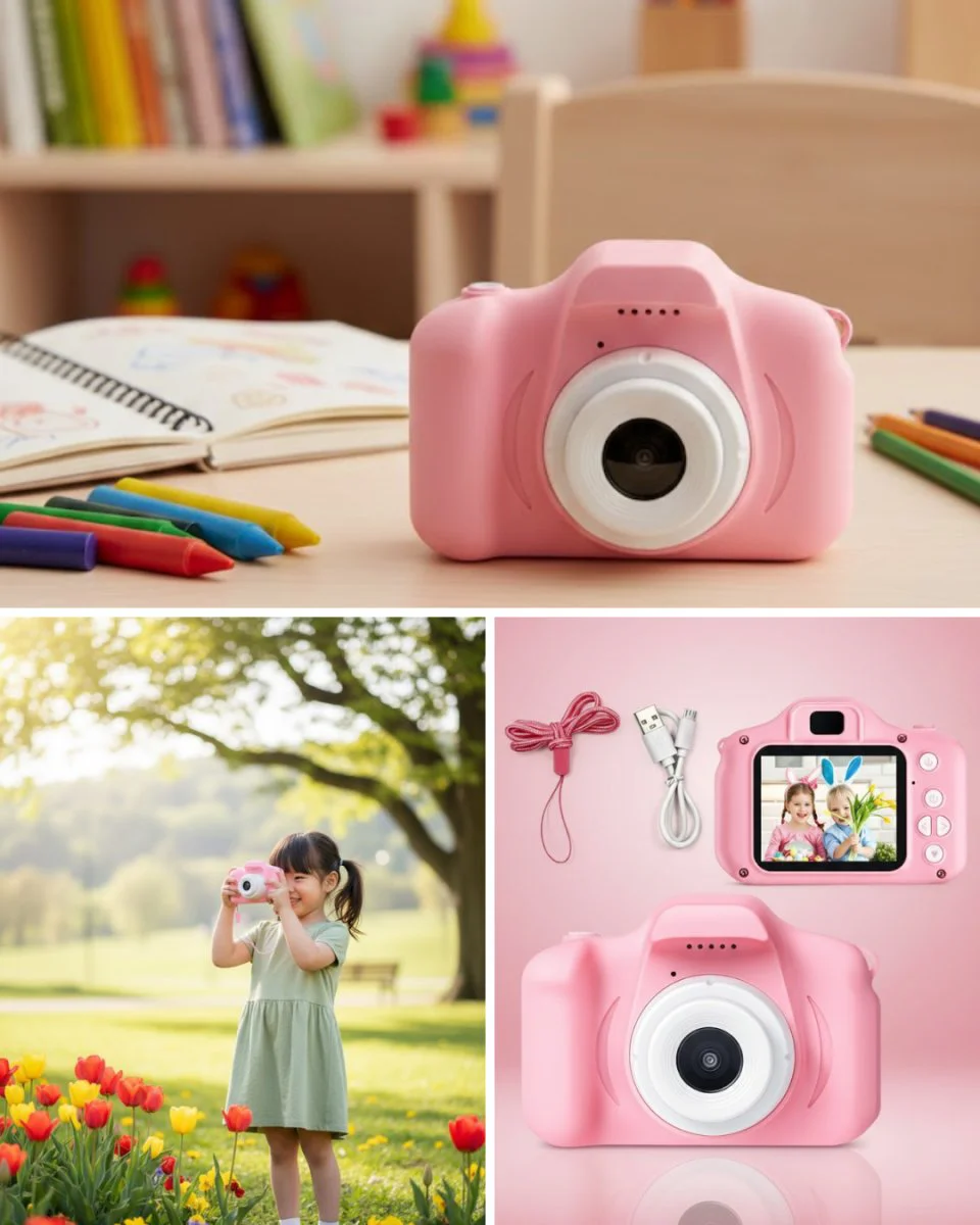 HD Taşınabilir Mini Kamera – Video Fotoğraf Çekim Özellikli Şarj Edilebilir Kayıt Cihazı